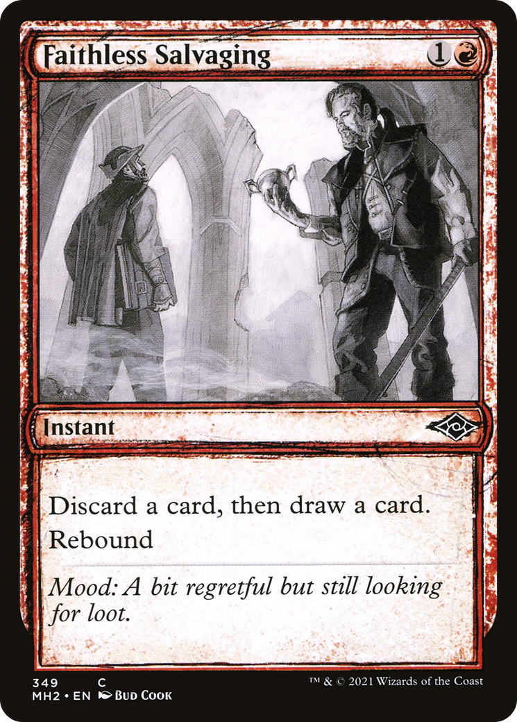 Faithless Salvaging (Showcase) (349) [Modern Horizons 2] foil - Deck Out Gaming