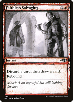 Faithless Salvaging (Showcase) (349) [Modern Horizons 2] foil - Deck Out Gaming