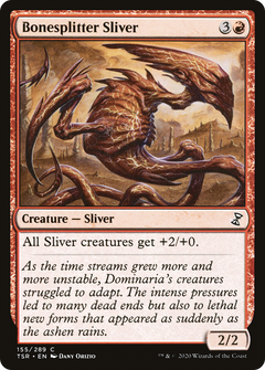 Bonesplitter Sliver (155) [Time Spiral Remastered] - Deck Out Gaming