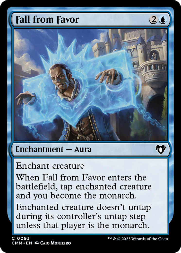 Fall from Favor (93) [Commander Masters] foil - Deck Out Gaming