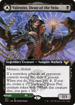 Valentin, Dean of the Vein (Extended Art) (333) [Strixhaven: School of Mages] - Deck Out Gaming