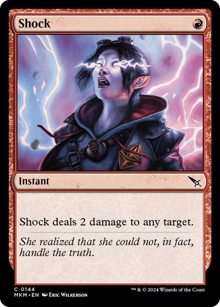 Shock (144) [Murders at Karlov Manor] - Deck Out Gaming