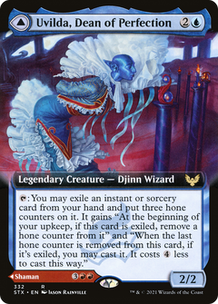 Uvilda, Dean of Perfection (Extended Art) (332) [Strixhaven: School of Mages] - Deck Out Gaming