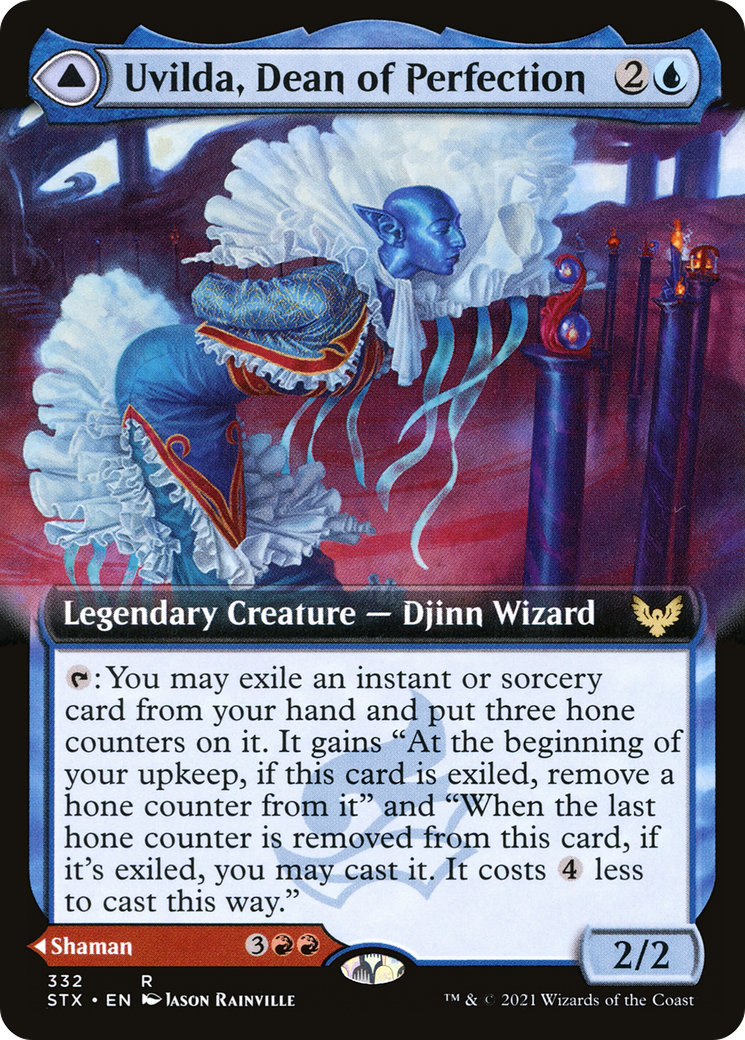 Uvilda, Dean of Perfection (Extended Art) (332) [Strixhaven: School of Mages] - Deck Out Gaming