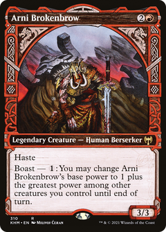 Arni Brokenbrow (Showcase) (310) [Kaldheim] - Deck Out Gaming