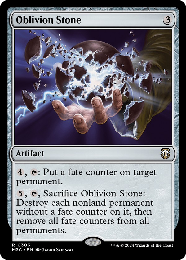 Oblivion Stone (303) [Modern Horizons 3 Commander] - Deck Out Gaming