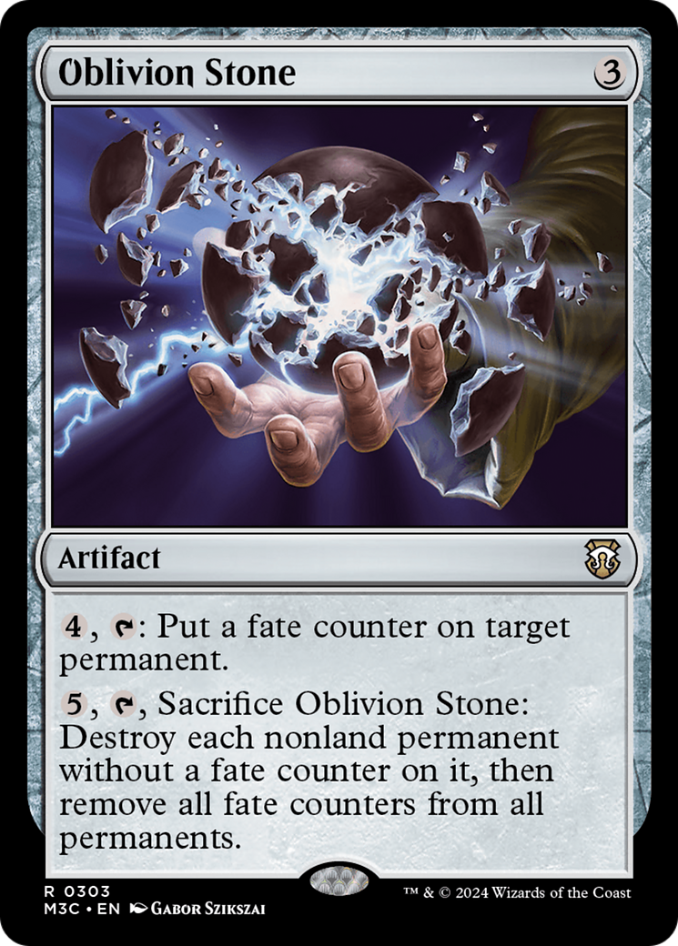 Oblivion Stone (303) [Modern Horizons 3 Commander] - Deck Out Gaming