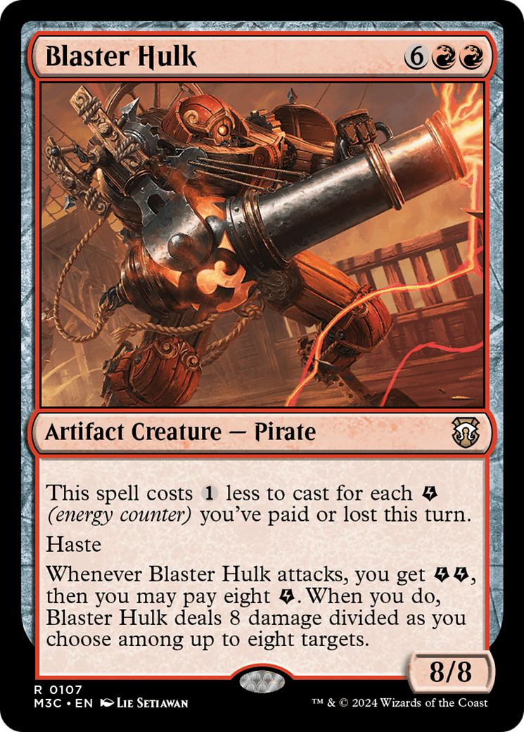Blaster Hulk (107) [Modern Horizons 3 Commander] - Deck Out Gaming