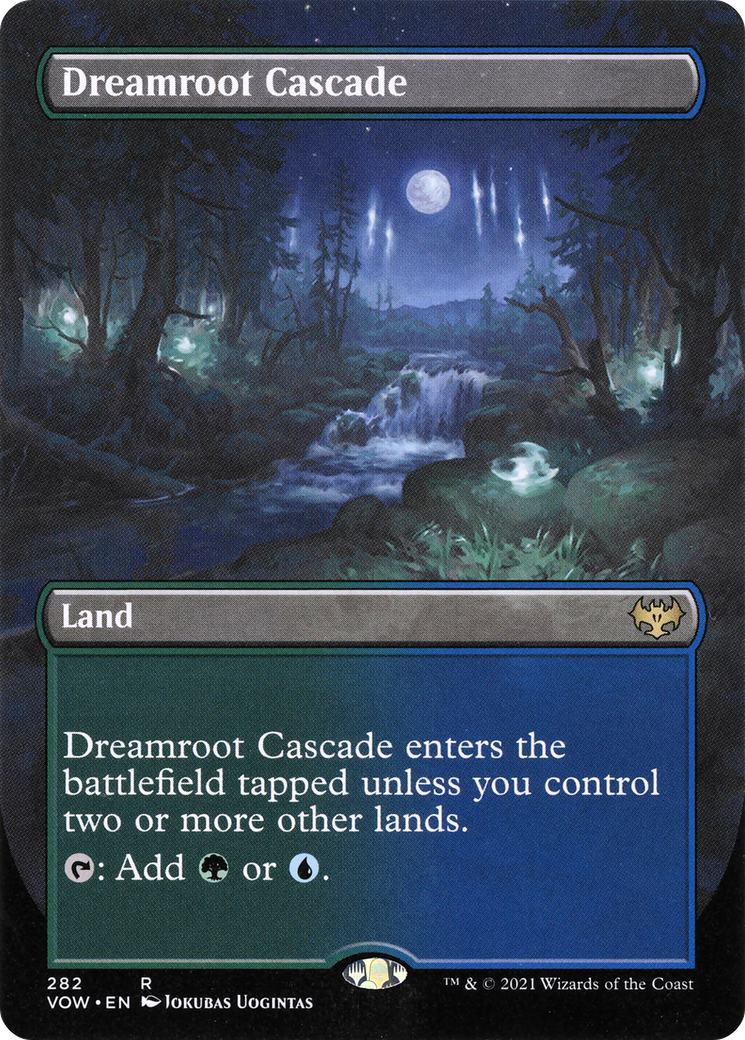 Dreamroot Cascade (Borderless) (282) [Innistrad: Crimson Vow] foil - Deck Out Gaming
