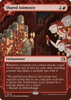 Shared Animosity (49) [Wilds of Eldraine: Enchanting Tales] foil - Deck Out Gaming