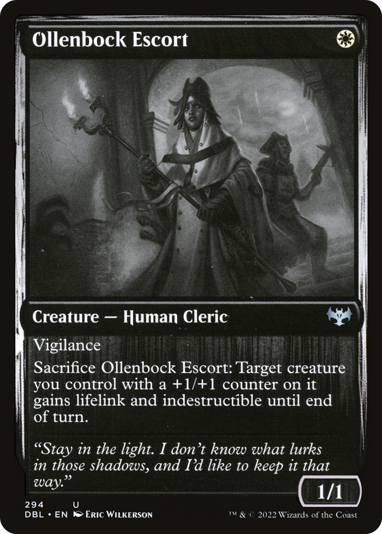 Ollenbock Escort (294) [Innistrad: Double Feature] foil - Deck Out Gaming