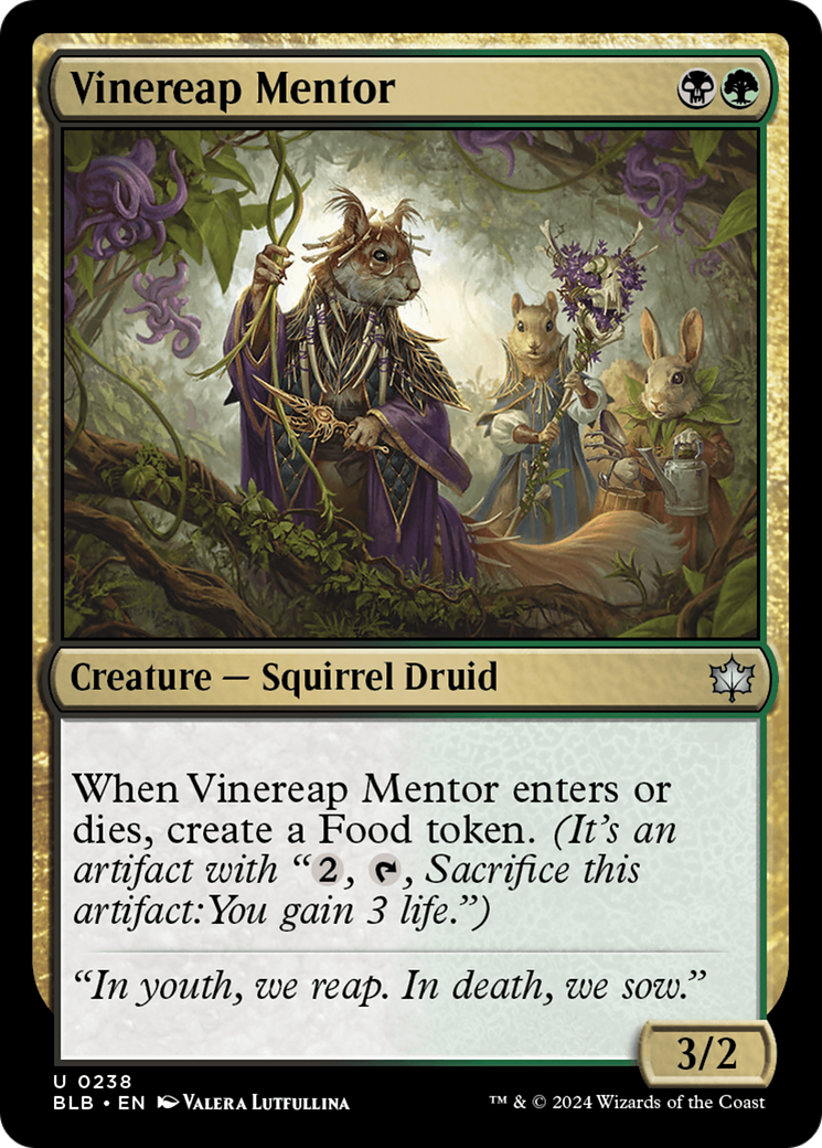 Vinereap Mentor (238) [Bloomburrow] - Deck Out Gaming