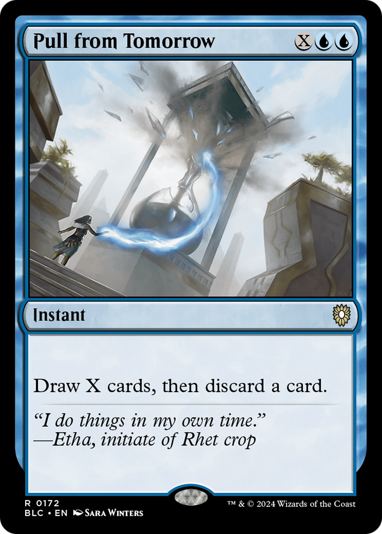 Pull from Tomorrow (172) [Bloomburrow Commander] - Deck Out Gaming