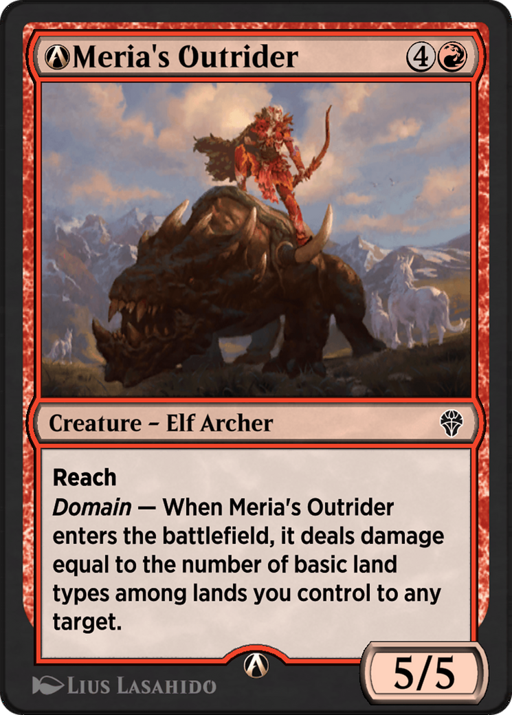 A-Meria's Outrider (A-138) [Dominaria United] - Deck Out Gaming