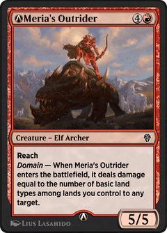 A-Meria's Outrider (A-138) [Dominaria United] - Deck Out Gaming