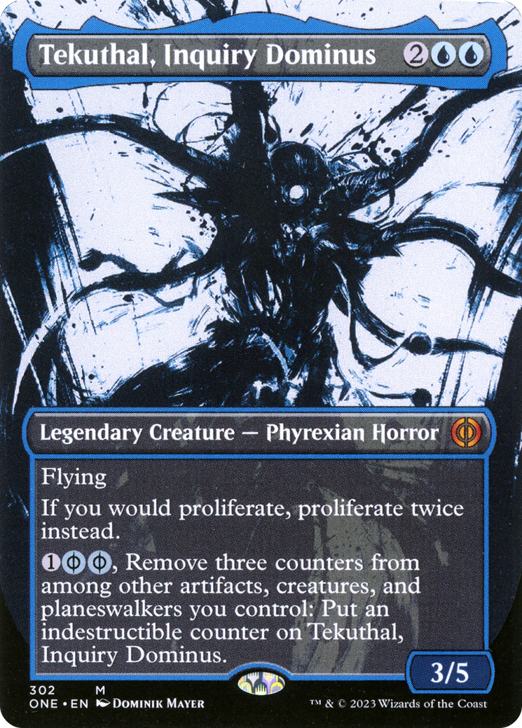 Tekuthal, Inquiry Dominus (Showcase) (302) [Phyrexia: All Will Be One] foil - Deck Out Gaming