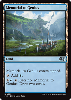 Memorial to Genius (771) [Foundations Jumpstart] - Deck Out Gaming