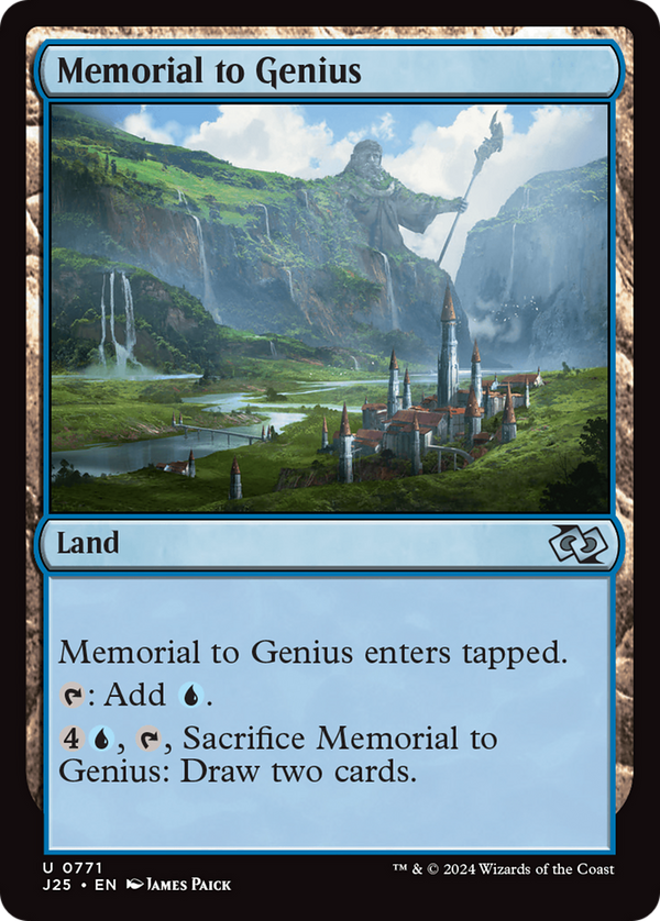 Memorial to Genius (771) [Foundations Jumpstart] - Deck Out Gaming