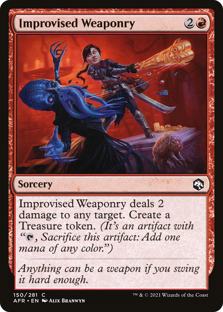 Improvised Weaponry (150) [Adventures in the Forgotten Realms] - Deck Out Gaming