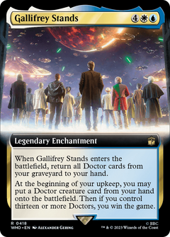 Gallifrey Stands (Extended Art) (418) [Doctor Who] foil - Deck Out Gaming