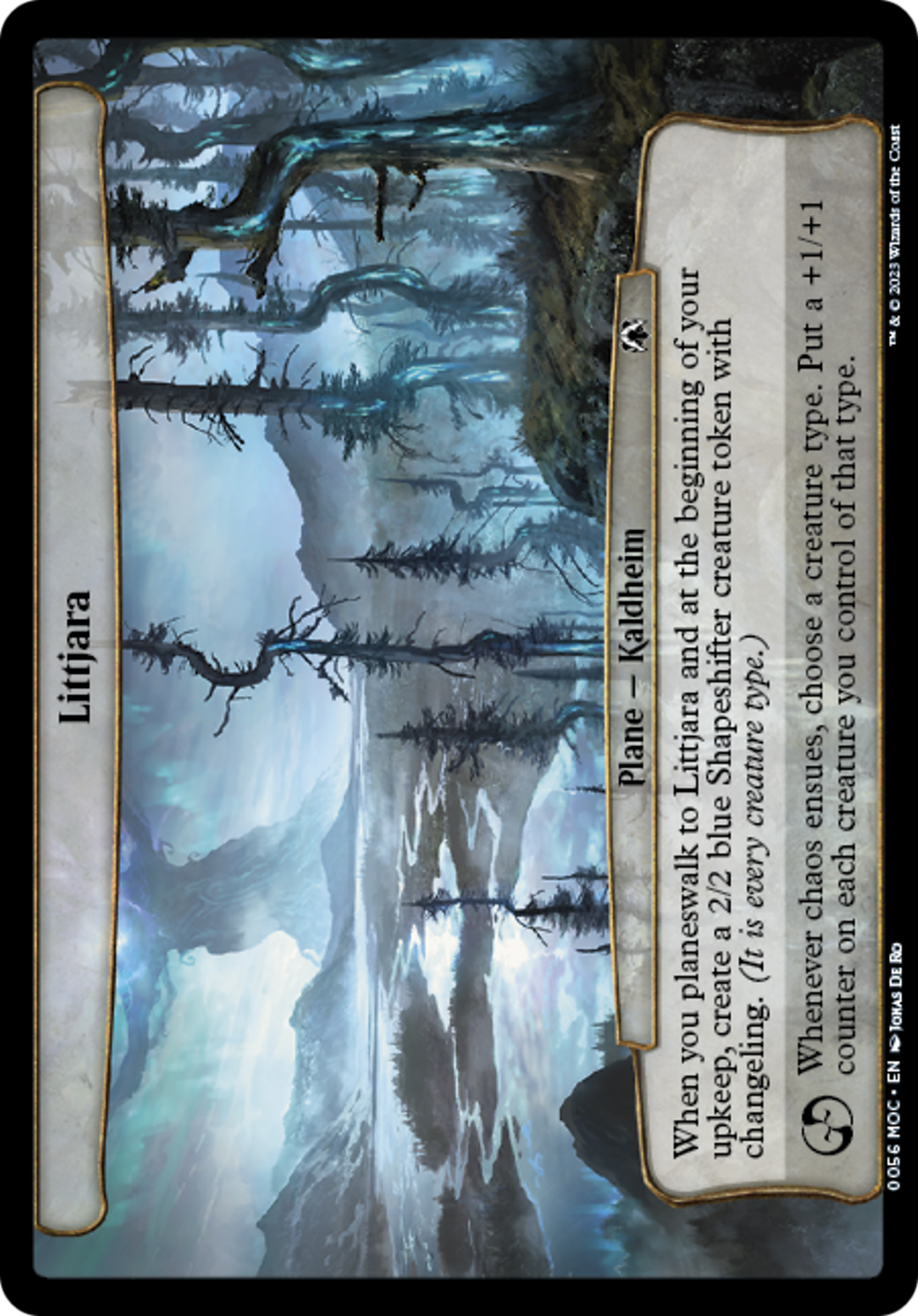 Littjara (56) [March of the Machine Commander] - Deck Out Gaming