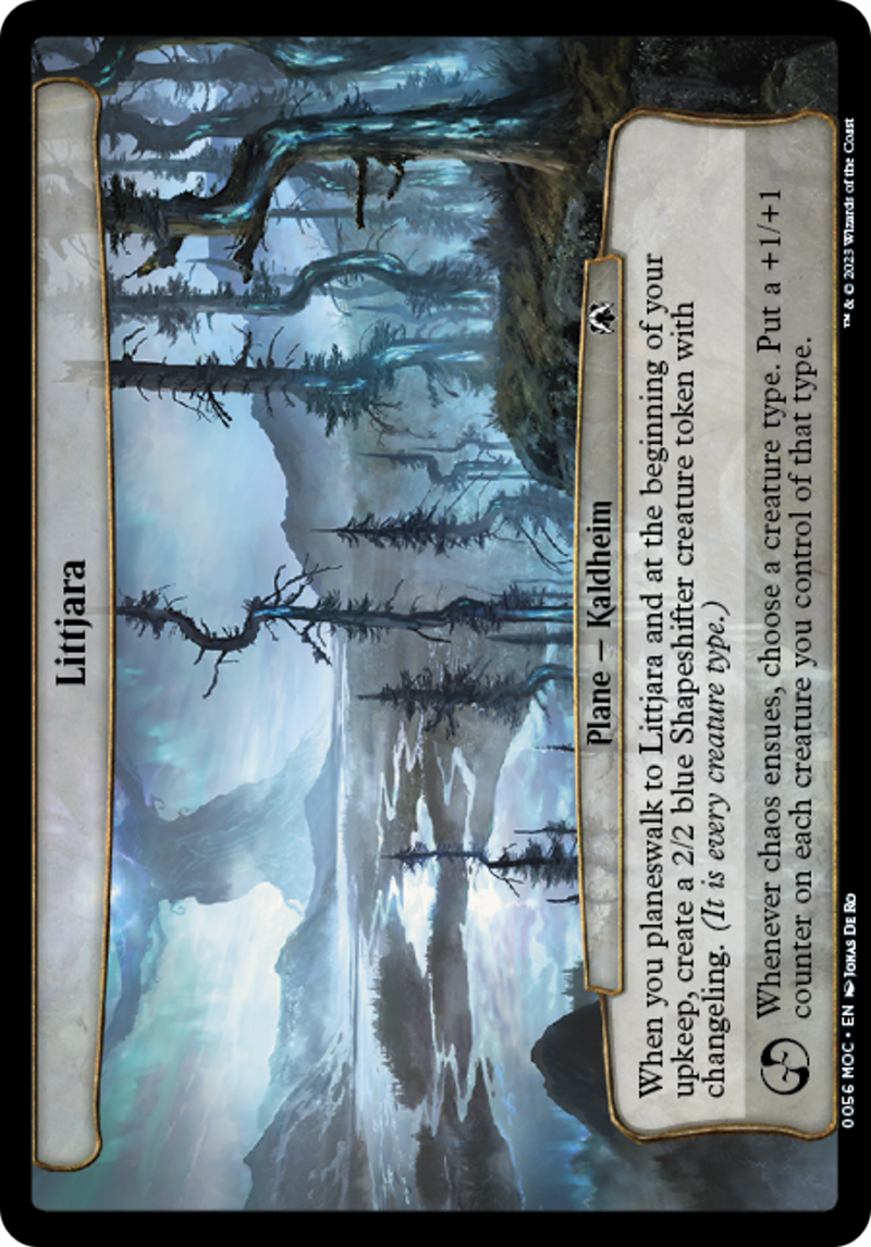 Littjara (56) [March of the Machine Commander] - Deck Out Gaming