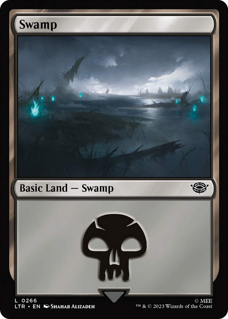 Swamp (0266) (266) [The Lord of the Rings: Tales of Middle-earth] foil - Deck Out Gaming