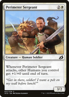 Perimeter Sergeant (27) [Ikoria: Lair of Behemoths] - Deck Out Gaming