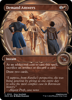 Demand Answers (Showcase) (306) [Murders at Karlov Manor] foil - Deck Out Gaming