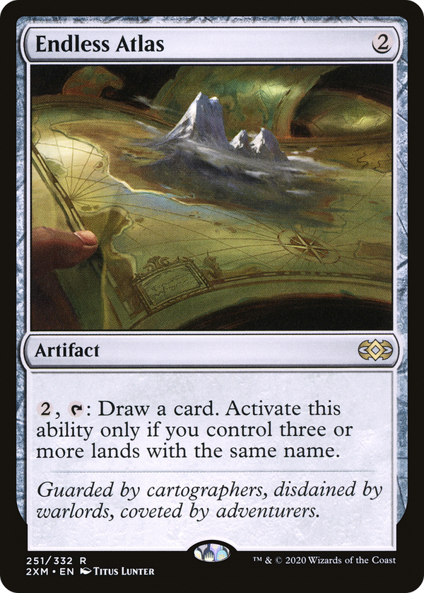 Endless Atlas (251) [Double Masters] foil - Deck Out Gaming