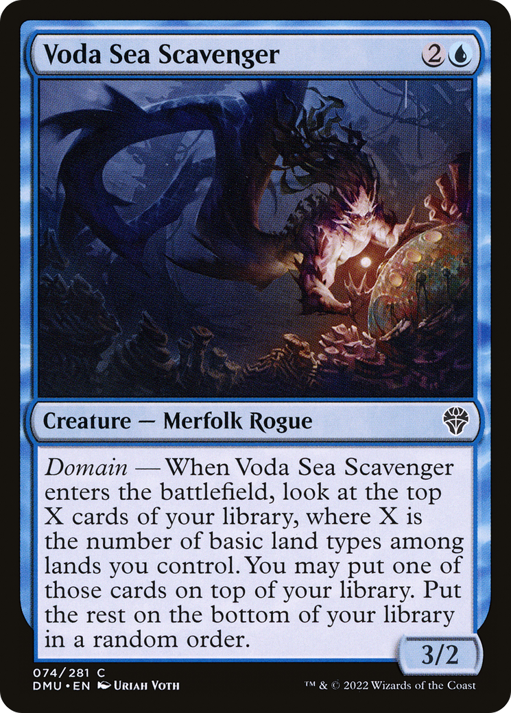 Voda Sea Scavenger (74) [Dominaria United] - Deck Out Gaming