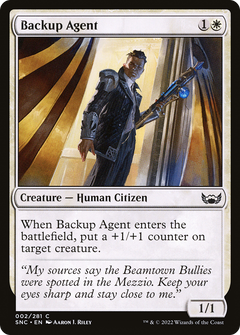 Backup Agent (2) [Streets of New Capenna] foil - Deck Out Gaming