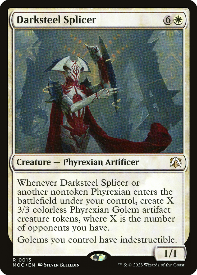 Darksteel Splicer (13) [March of the Machine Commander] - Deck Out Gaming