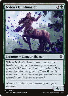 Nylea's Huntmaster (187) [Theros Beyond Death] - Deck Out Gaming