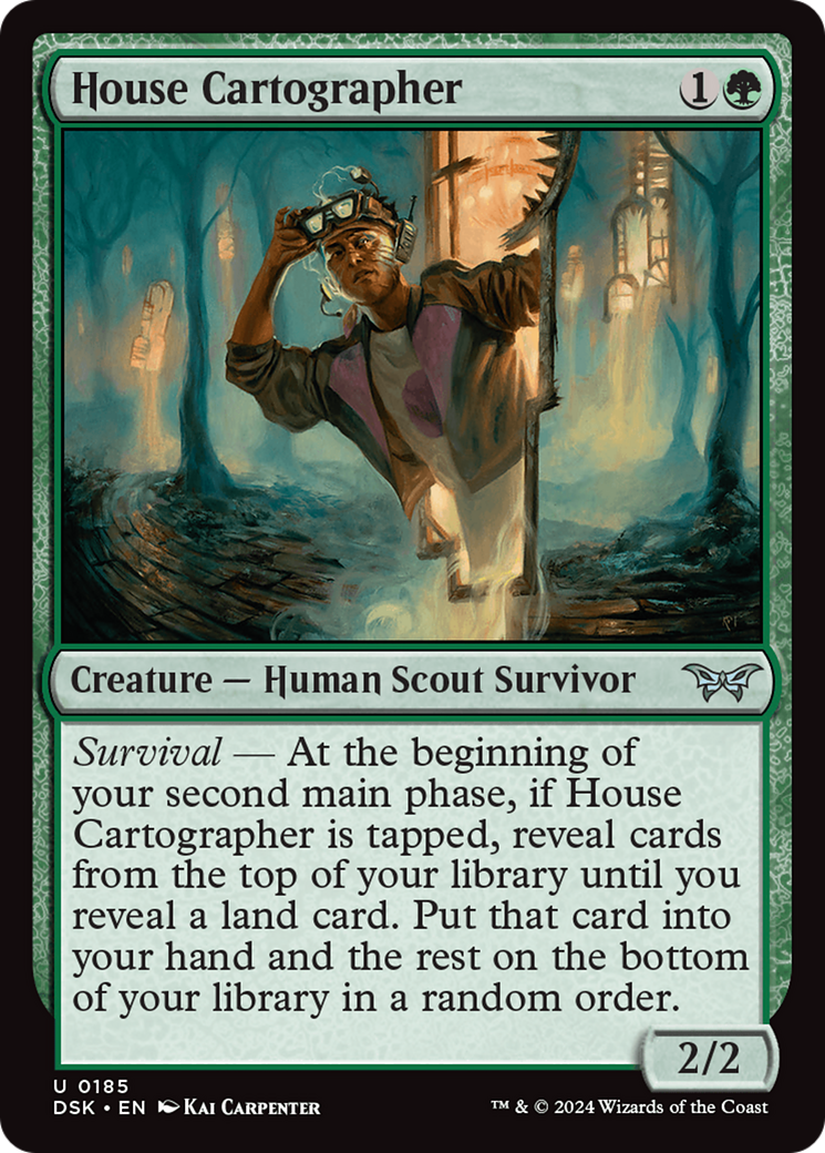 House Cartographer (185) [Duskmourn: House of Horror] foil - Deck Out Gaming