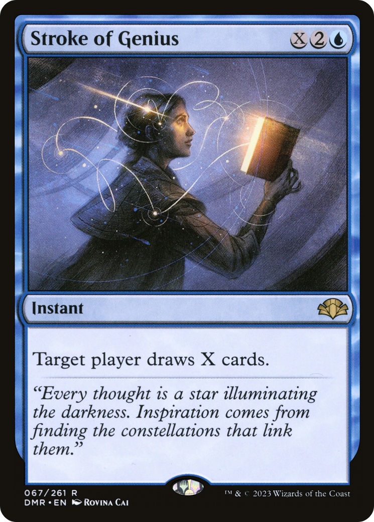Stroke of Genius (67) [Dominaria Remastered] - Deck Out Gaming