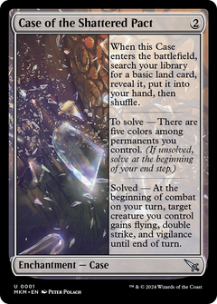 Case of the Shattered Pact (1) [Murders at Karlov Manor] - Deck Out Gaming