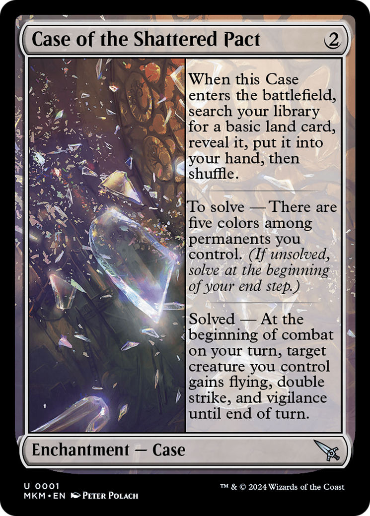 Case of the Shattered Pact (1) [Murders at Karlov Manor] - Deck Out Gaming