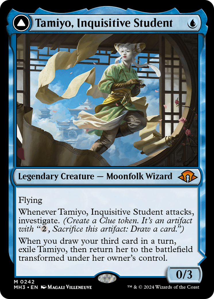 Tamiyo, Inquisitive Student (242) [Modern Horizons 3] - Deck Out Gaming