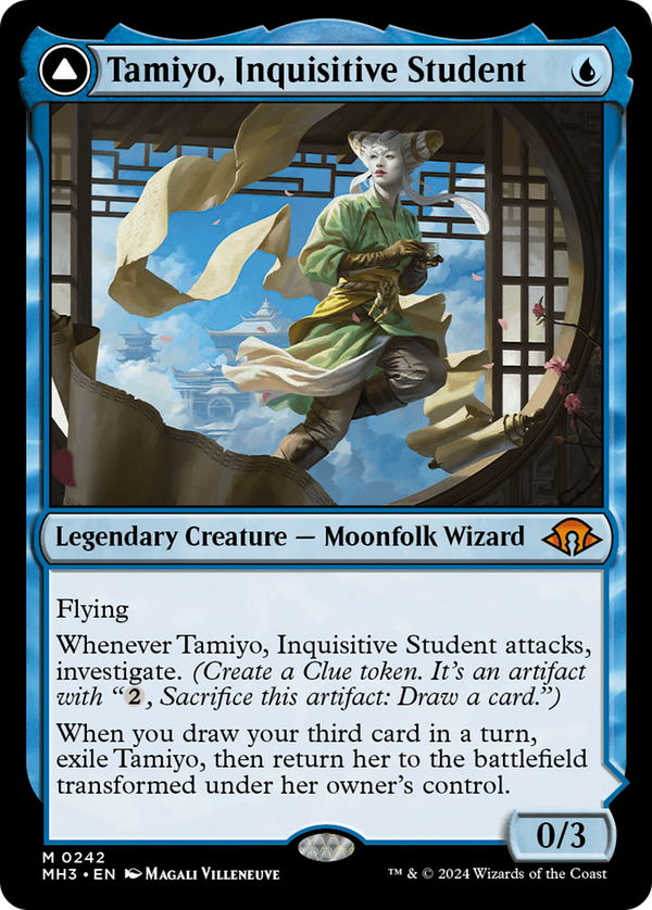 Tamiyo, Inquisitive Student (242) [Modern Horizons 3] - Deck Out Gaming