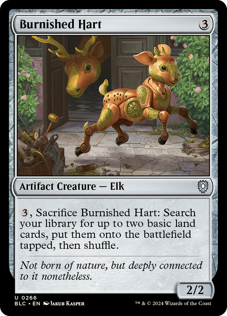Burnished Hart (266) [Bloomburrow Commander] - Deck Out Gaming