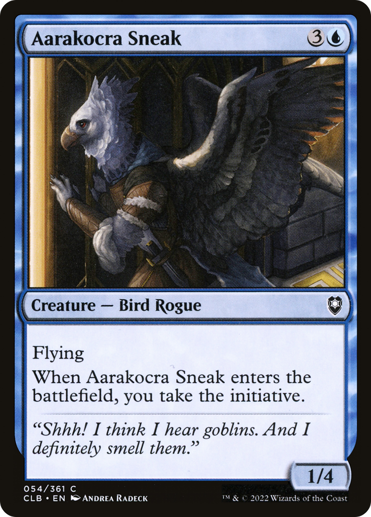 Aarakocra Sneak (54) [Commander Legends: Battle for Baldur's Gate] foil - Deck Out Gaming