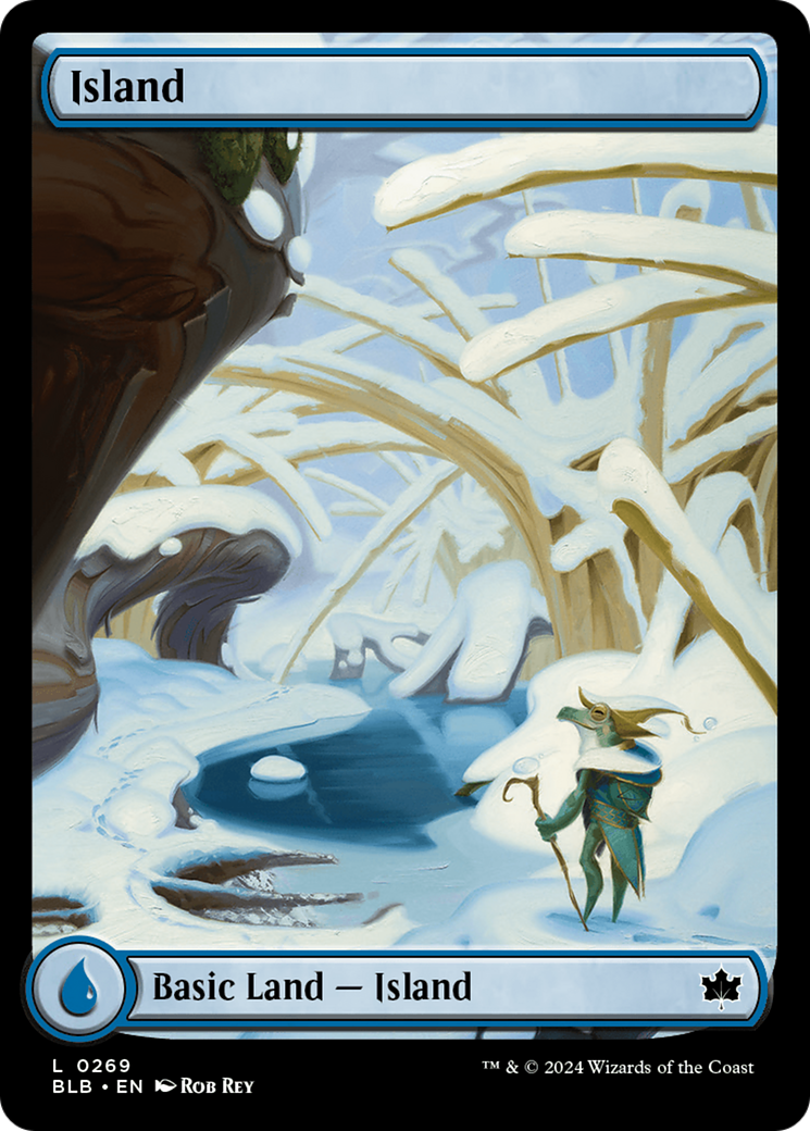 Island (0269) (269) [Bloomburrow] foil - Deck Out Gaming