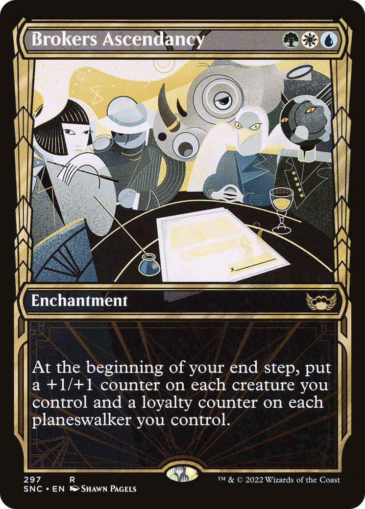 Brokers Ascendancy (Showcase) (297) [Streets of New Capenna] - Deck Out Gaming