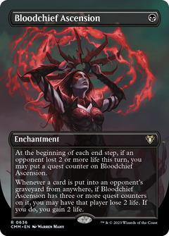 Bloodchief Ascension (Borderless) (636) [Commander Masters] - Deck Out Gaming