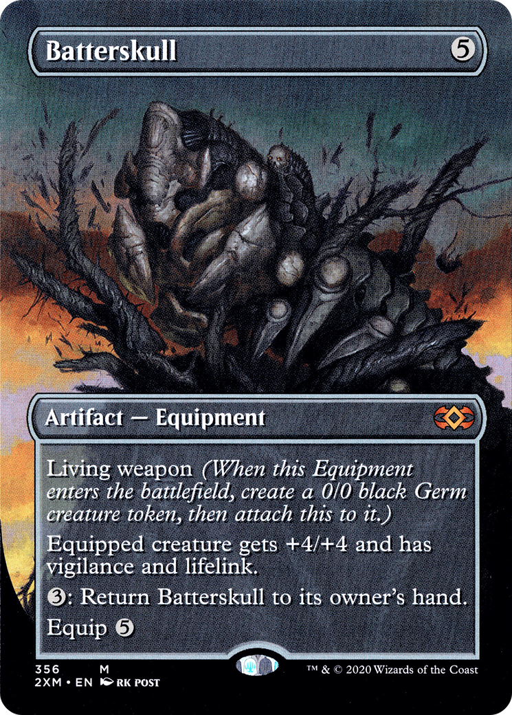 Batterskull (Borderless) (356) [Double Masters] foil - Deck Out Gaming