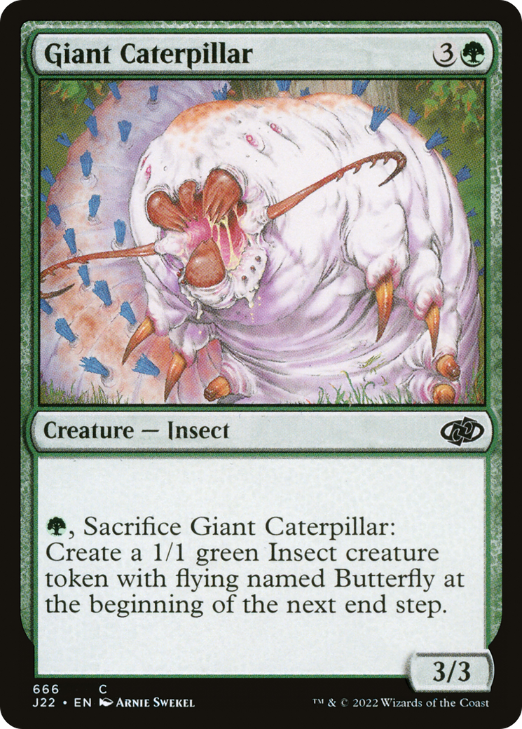 Giant Caterpillar (666) [Jumpstart 2022] - Deck Out Gaming
