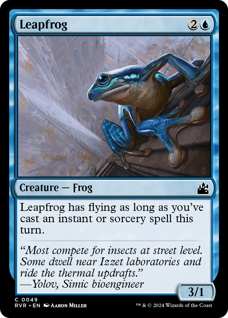 Leapfrog (49) [Ravnica Remastered] - Deck Out Gaming