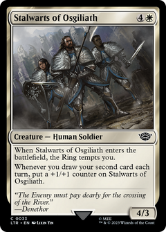 Stalwarts of Osgiliath (33) [The Lord of the Rings: Tales of Middle-earth] foil - Deck Out Gaming