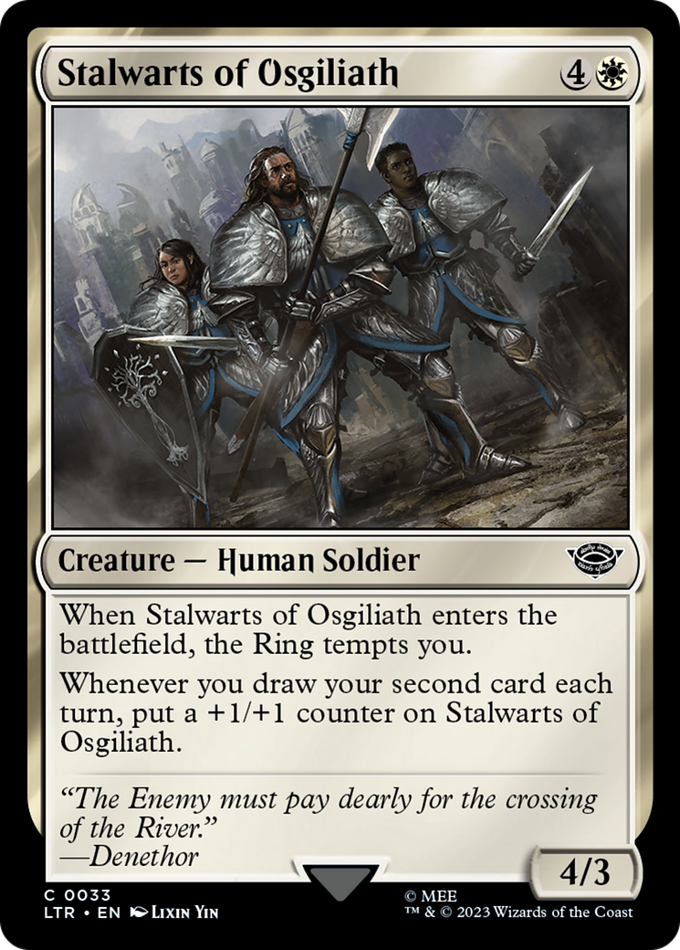 Stalwarts of Osgiliath (33) [The Lord of the Rings: Tales of Middle-earth] - Deck Out Gaming